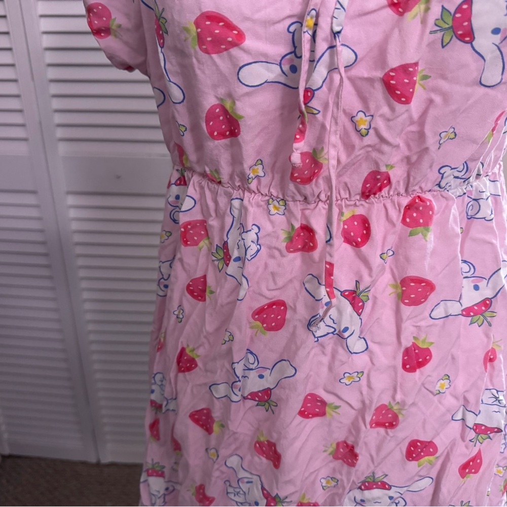 Sanrio Pink and White Sleeveless Sundress - Picture 4 of 5